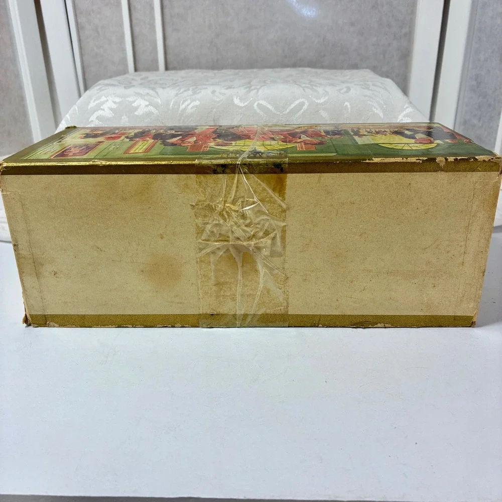 VTG Gerity Carving Aid Silver Plated Meat Fork Set Reproduction Sheffield Box